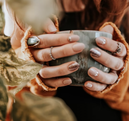 manicure na jesień